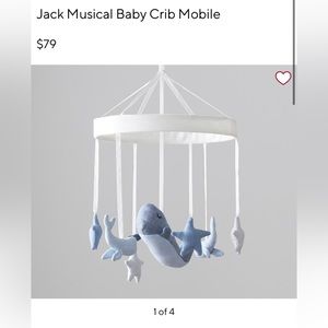 Pottery barn crib mobile